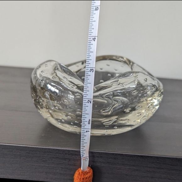 Blenko Controlled Bubble Ashtray - Picture 6 of 8